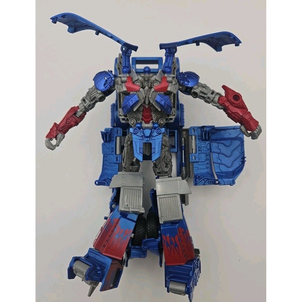 Transformers Studio Optimus Prime Incomplete Action Figure Blue & White Toy